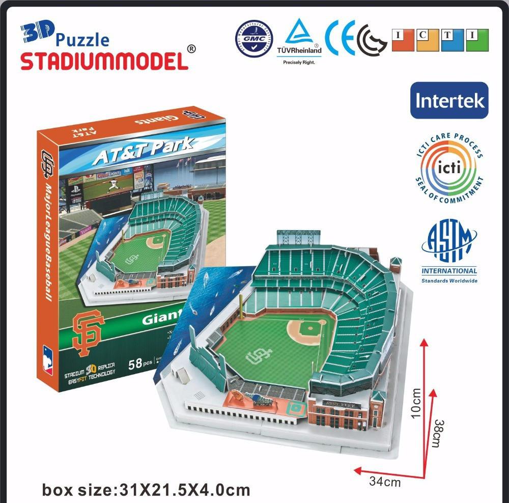3D Puzzle - Baseball Stadiums