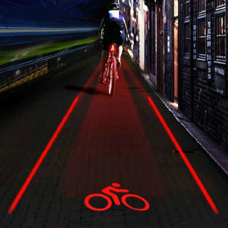 Cycling Warning Rear Laser Lights