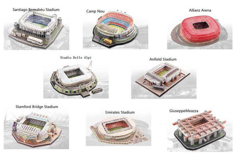 3D Puzzle - Football Stadiums
