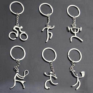 Metal Key chain - Various Sports
