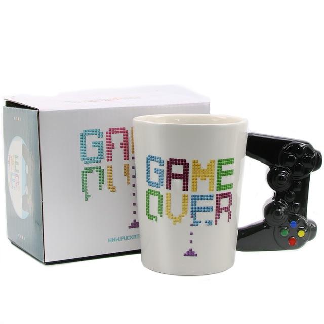 Controller Cup Handle Ceramic Mug